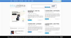 Desktop Screenshot of letrayomusica.com