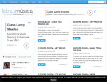 Tablet Screenshot of letrayomusica.com
